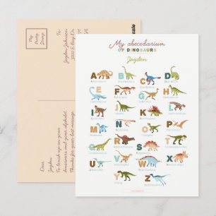Dinosaurussen (Nederlands) Briefkaart