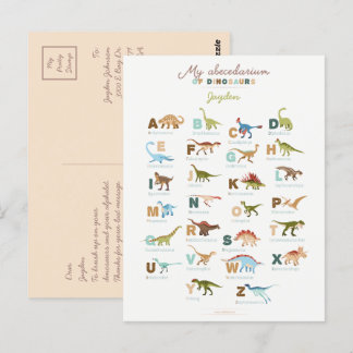 Dinosaurussen (Nederlands) Briefkaart