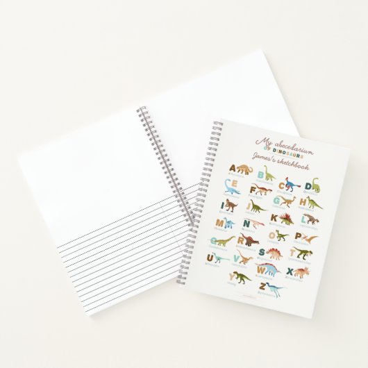 Dinosaurussen (Nederlands) Notitieboek (Binnen)