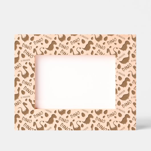 Dinosaurussen ontwerpen gegraveerde Lijsten Lijstjes (Voorkant)