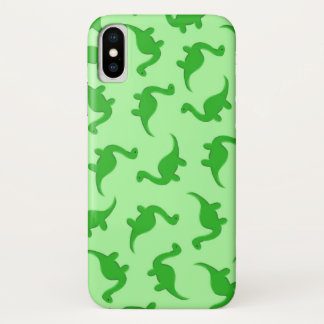Dinosaurussen op Bleke groene telefoonzaak Case-Mate iPhone Case
