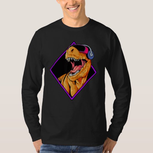 Dinosaurussen Prehistorische Rex Dinosaurus Kinder T-shirt (Voorkant)