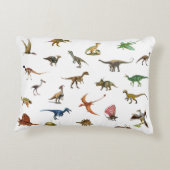 Dinosaurussen, prehistorische wereld van dinosauru accent kussen (Achterkant)
