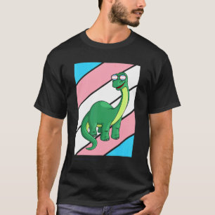 Dinosaurussen Pride Transgender Vlag LGBT Proud Al T-shirt