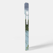  dinosaurussen, Sauroposeidon met vogels die vlieg Case-Mate iPhone Case (Achterkant / Links)