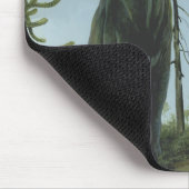  dinosaurussen, Sauroposeidon met vogels die vlieg Muismat (Hoek)