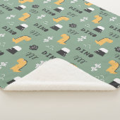 Dinosaurussen. Sherpa Blanket Deken (3/4)