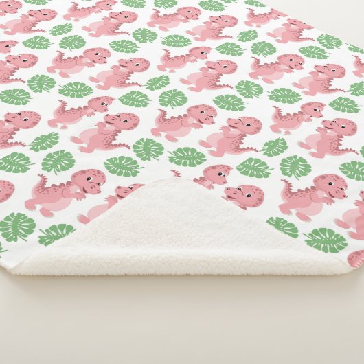 Dinosaurussen. Sherpa Blanket Sherpa Deken (3/4)