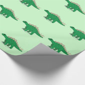 Dinosaurussen: Stegosaurus Cadeaupapier (Hoek)