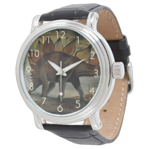  dinosaurussen, Stegosaurus, staart met pieken Horloge