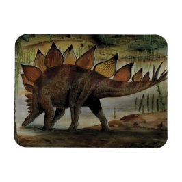  dinosaurussen, Stegosaurus, staart met pieken Magneet