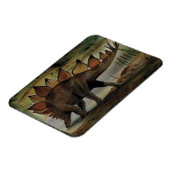  dinosaurussen, Stegosaurus, staart met pieken Magneet (Linkerzijde)