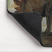  dinosaurussen, Stegosaurus, staart met pieken Muismat (Hoek)