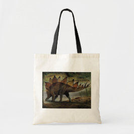  dinosaurussen, Stegosaurus, staart met pieken Tote Bag