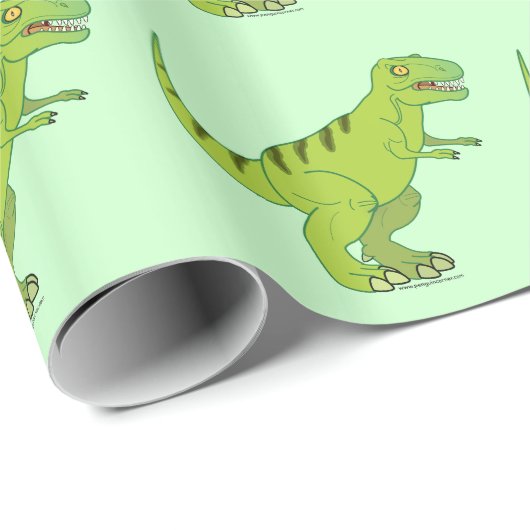 Dinosaurussen: T-Rex Cadeaupapier (Rol Hoek)