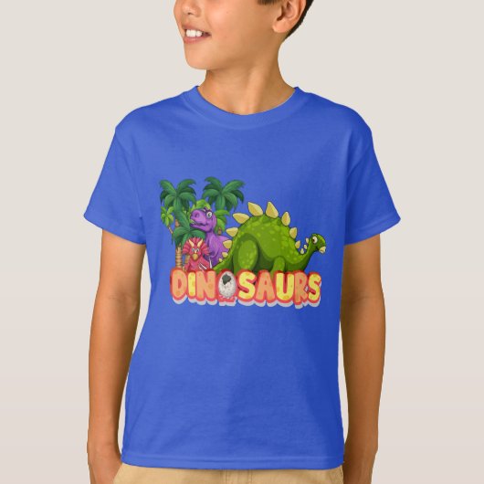 Dinosaurussen T-shirt (Voorkant)