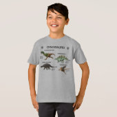 Dinosaurussen. T-shirt (Voorkant volledig)