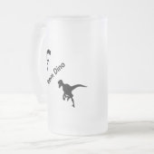 Dinosaurussen Team Dino Matglas Bierpul (Voorkant links)