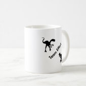 Dinosaurussen Teaminspanning Koffiemok (Voorkant rechts)