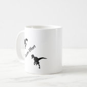 Dinosaurussen Teaminspanning Koffiemok (Voorkant links)