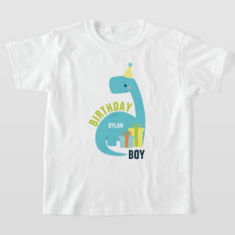 Dinosaurussen thema verjaardag t-shirt