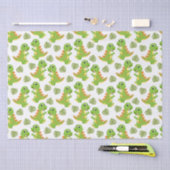 Dinosaurussen. tissue papier (Craft)