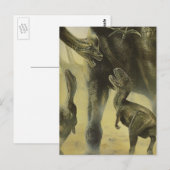 dinosaurussen, Torvosaurus en Brachiosaurus Briefkaart (Voorkant / Achterkant)