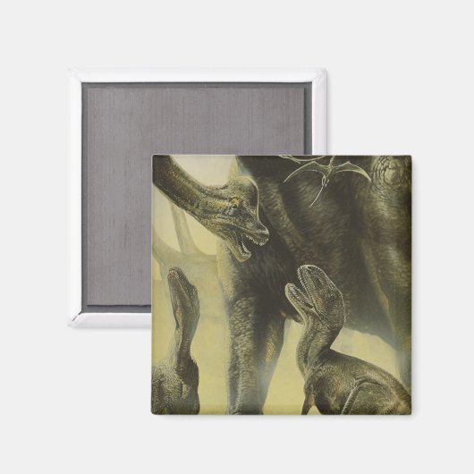 dinosaurussen, Torvosaurus en Brachiosaurus Magneet (Voorkant / Achterkant)