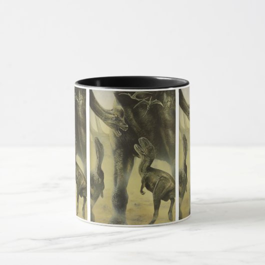  dinosaurussen, Torvosaurus en Brachiosaurus Mok (Midden)