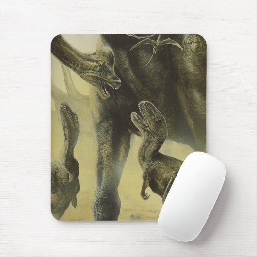  dinosaurussen, Torvosaurus en Brachiosaurus Muismat (Met muis)