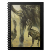  dinosaurussen, Torvosaurus en Brachiosaurus Notitieboek (Voorkant)