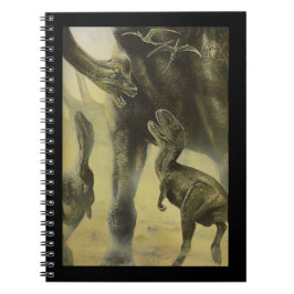  dinosaurussen, Torvosaurus en Brachiosaurus Notitieboek