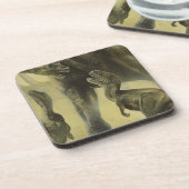 dinosaurussen, Torvosaurus en Brachiosaurus Onderzetter (Linkerzijde)