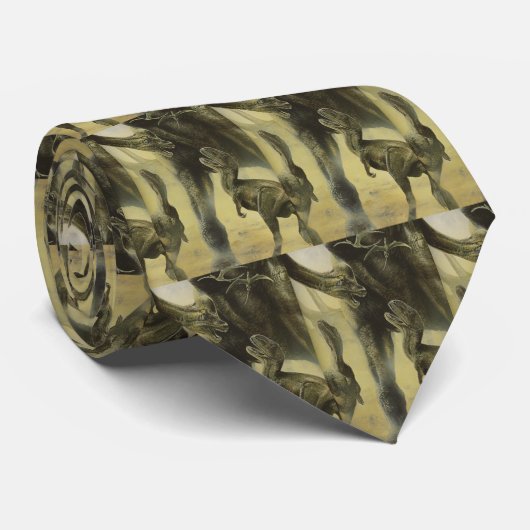  dinosaurussen, Torvosaurus en Brachiosaurus Stropdas (Opgerold)