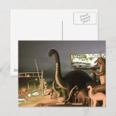 Dinosaurussen van Route 66 Briefkaart (Voorkant / Achterkant)