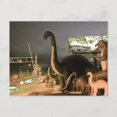 Dinosaurussen van Route 66 Briefkaart (Voorkant)