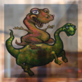 Dinosaurussen Venster Cling Raamsticker (Vel 2)