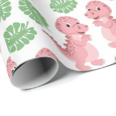 Dinosaurussen. Verpakkingspapier Cadeaupapier (Rol Hoek)