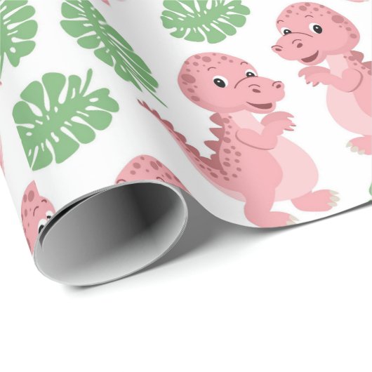 Dinosaurussen. Verpakkingspapier Cadeaupapier (Rol Hoek)