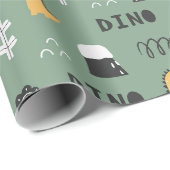 Dinosaurussen. Verpakkingspapier Cadeaupapier (Rol Hoek)