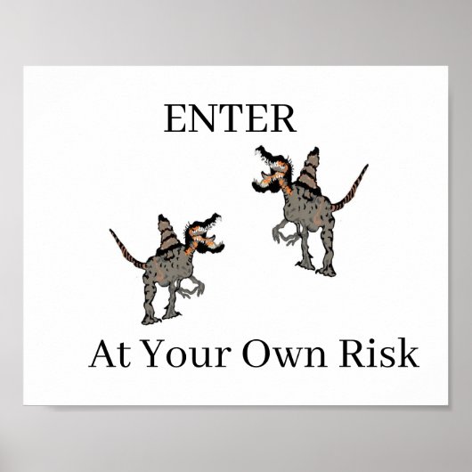 Dinosaurussen voor afdrukken, Poster-papier (matte Poster (Voorkant)