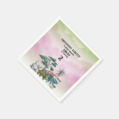 Dinosaurussen wilden peuter 2e. Birthday Servet (Hoek)