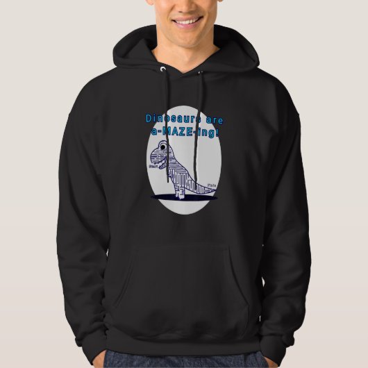 Dinosaurussen zijn een smog. hoodie (Voorkant)