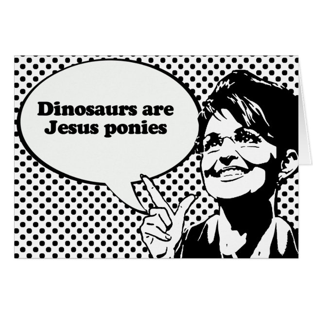 Dinosaurussen zijn Jezus pony's (Voorkant Horizontaal)