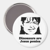 Dinosaurussen zijn Jezus pony's Magneet (Voorkant / Achterkant)