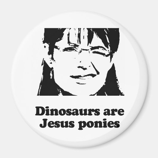 Dinosaurussen zijn Jezus pony's Magneet (Voorkant)