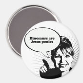 Dinosaurussen zijn Jezus pony's Magneet (Voorkant / Achterkant)
