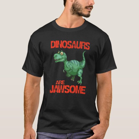 Dinosaurussen zijn Kinder dwergmeisjes T-shirt (Voorkant)