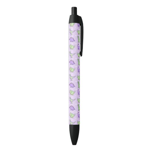 Dinosaurussen Zwarte Inkt Pen (Achterkant (Verticaal))