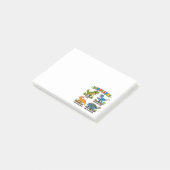Dinosaurussoorten leren voor kinderen post-it® notes (Schuin)